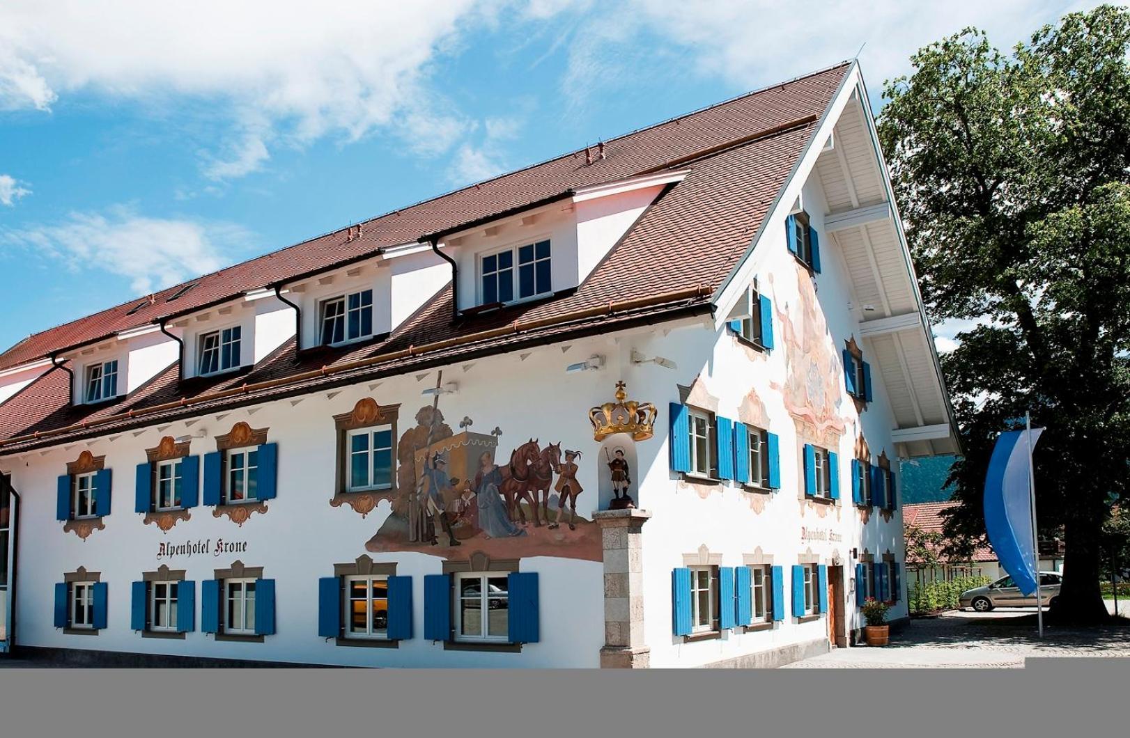 Alpenhotel Krone Pfronten Eksteriør billede